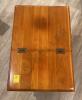 Wooden Dough Box End Table - 3