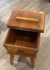 Wooden Dough Box End Table - 4