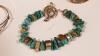 5 Sterling Silver with Turquoise Bracelets - 5