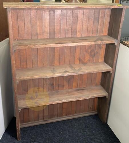 Wooden Bookshelf