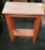Wooden Side Table and Primitive Home Decor - 3
