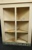 Wooden Corner Shelf Cabinet - 2