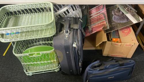 Lawn Chairs, Luggage, Card Table, and More