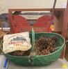 Dried Flowers, Plant Stand, Bushel Baskets, and More - 2