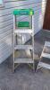 4 Ft. Husky and 2 Ft. Werner Aluminum Step Ladders - 2