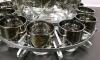 Dorothy Thorpe Style Vintage Punch Bowl Set - 6