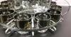 Dorothy Thorpe Style Vintage Punch Bowl Set - 7