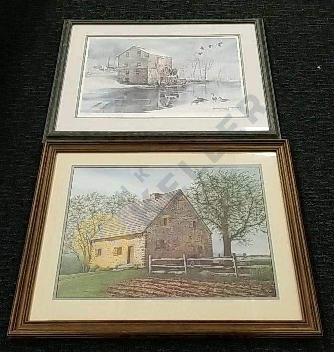 Limited Edition Signed Framed Harry Lamer Richardson Print and More