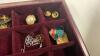 Vintage Military Badges, 2 Jewelry Boxes, and Jewelry - 8