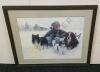 Two Framed Prints Featuring Dogs - 4