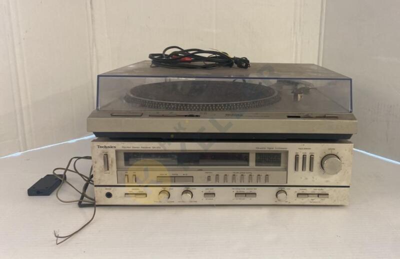 Technics AM/FM Stereo Receiver and Turntable