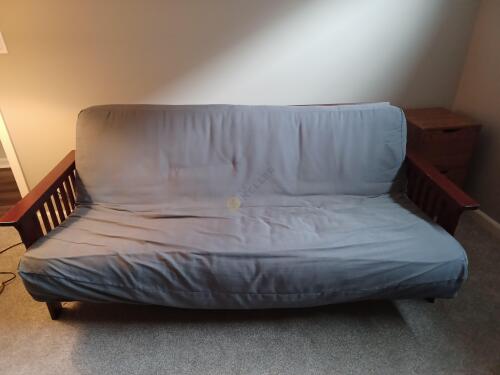 Wooden Mission Style Futon