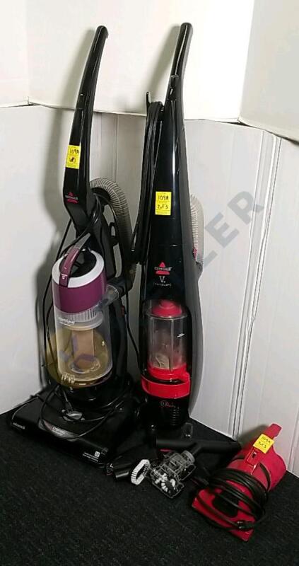 2 Bissell Vacuums and Dirt Devil Vacuum
