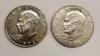 1971 Uncirculated and Circulated Eisenhower Silver Dollar Coins