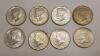 Franklin Silver Half Dollar and 8 Kennedy Silver Half Dollar Coins - 4