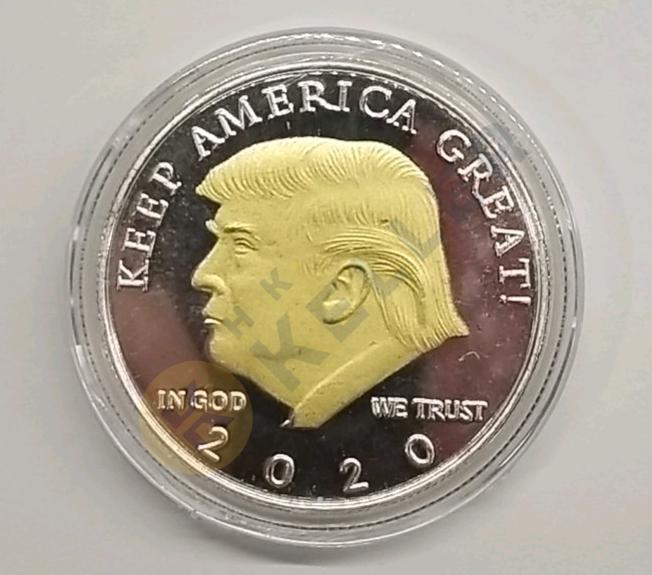 2020 Uncirculated Donald Trump Presidential Silver Dollar Coin