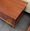 Coffee Table with Drawers - 4