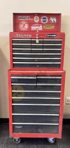 Craftsman Mechanic’s Rolling Tool Chest and Contents