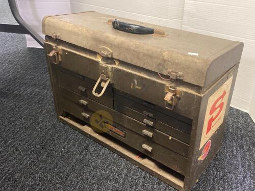 Craftsman Metal Toolbox with Contents