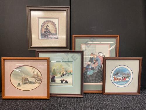 Signed P. Buckley Moss Framed Prints and More