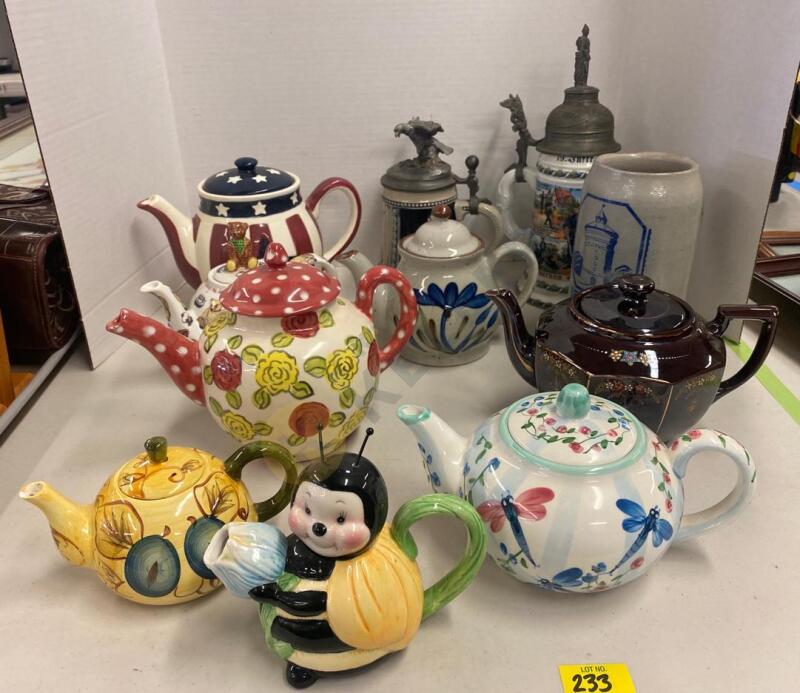 Teapots and Steins