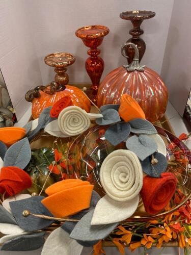 Fall Wreaths, Pumpkin Decor, and More