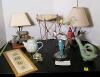 “Blue Skies” Bird Lamp, National Geographic Songbird Figurine, Plant Stand, and More
