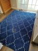 Ethan Allen Tulu Tracery Blue/Natural Rug