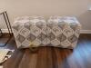 Pair of Ethan Allen "Lucy" Ottomans - 5