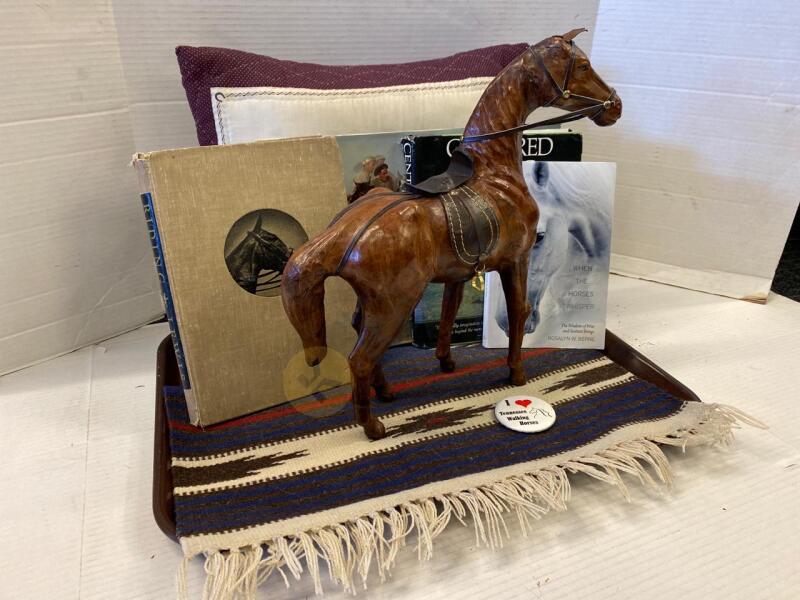 Horse Themed Decor and Books