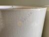 New Pair of West Elm Large White Drum Lampshades - 4