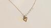 14K Gold Diamond Heart Necklace - 2