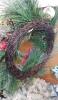 3 Christmas Wreaths and Storage Box - 3