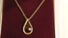 18K Gold Necklace with Diamond Pendant - 2