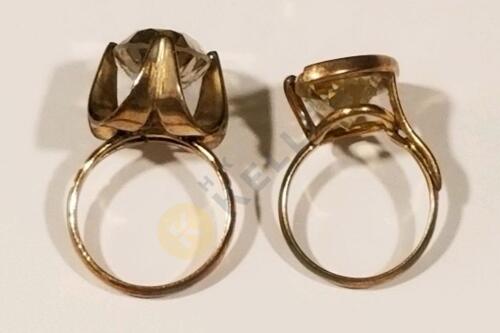 Two 14K Gold Rings