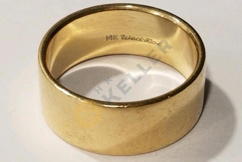 14K Gold Ring Band