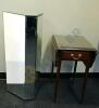 Harden Dropleaf Side Table and Mirrored Display Stand