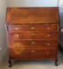 Antique Secretary Desk with Dovetailed Detail - 2