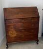 Antique Secretary Desk with Dovetailed Detail - 10