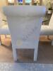 Glass Pedestal Table and 4 Chairs - 11