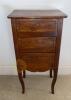 Small Drop Leaf Table, Side Table with Drawers, and Vintage Tray Tables with Stand - 2