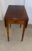 Small Drop Leaf Table, Side Table with Drawers, and Vintage Tray Tables with Stand - 4