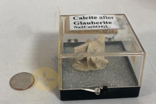 Calcite after Glauberite