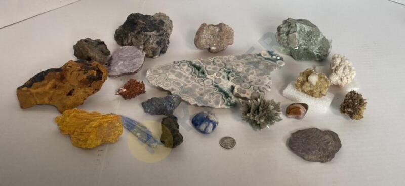 Sodalite, Lepidolite Mica, Augelite, and More