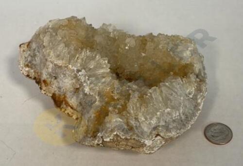 Quartz and Citrine Geode