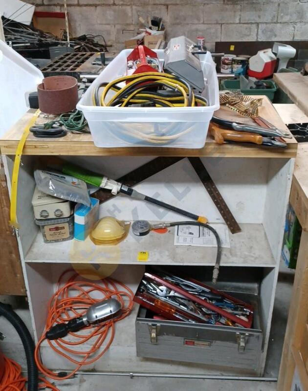 Shelf and Tool Contents
