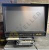 Microfiche Reader and Metal Rolling Cart - 2