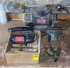 Craftsman Scroller Saw, Bench Grinder, and Vise