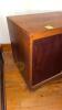 Wooden Storage Cabinet and Folding Table - 4