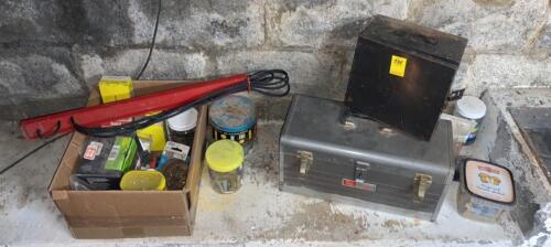 Metal Toolbox, Hardware, and More